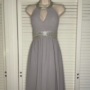 Lulus Grey Bridesmaid Dress size Large